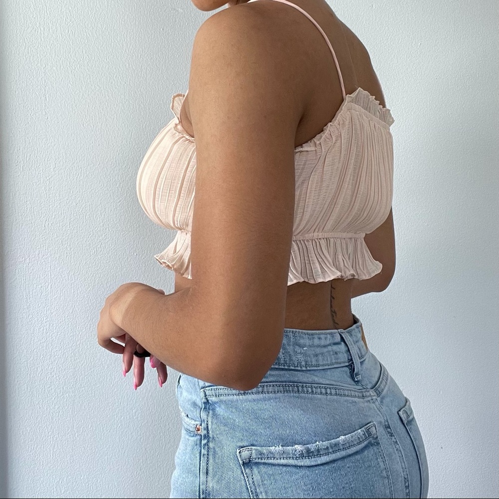 Pink blouse top - Picture 4 of 6